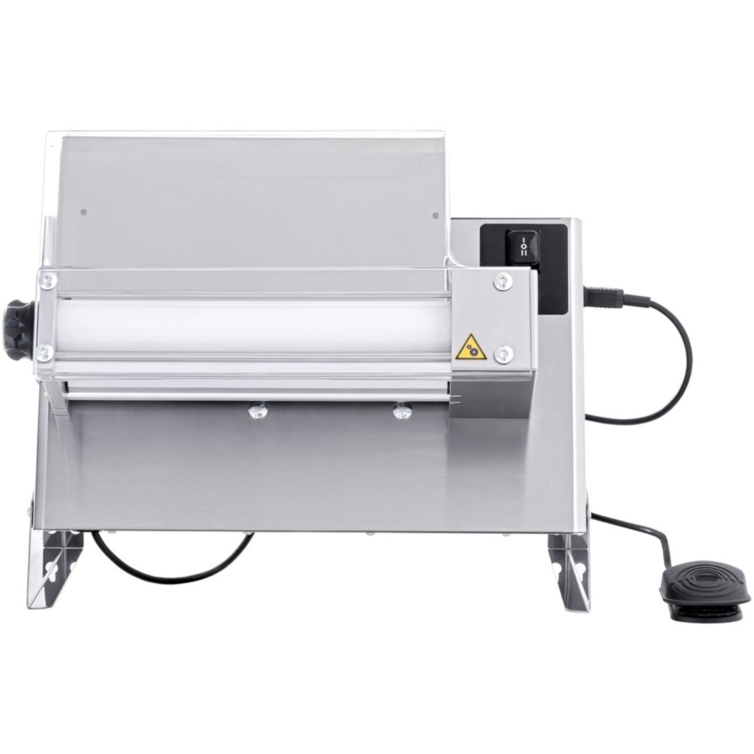 Wałkownica elektryczna do ciasta na pizzę makaron 140-300 mm 250 W