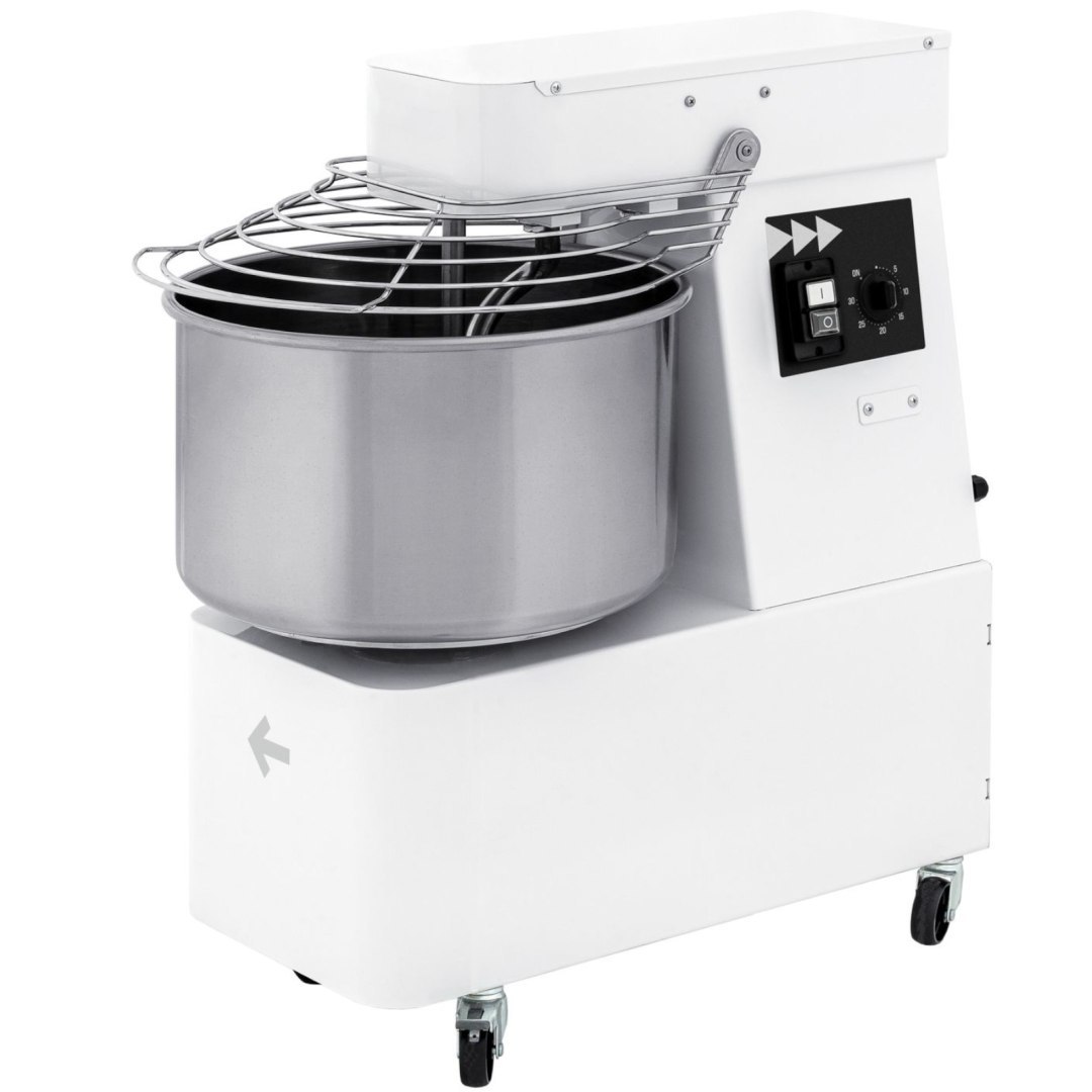 Miesiarka spiralna ze stałą dzieżą 2 prędkości 88 kg/h 32l 400 V 1700 W Miesiarka spiralna ze stałą dzieżą 2 prędkości 88 kg/h 32l 400 V 1700 W