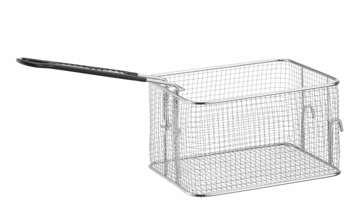 Kosz do frytkownicy elektrycznej z uchwytem 6 l 238x185x100 mm Kosz do frytkownicy elektrycznej z uchwytem 6 l 238x185x100 mm