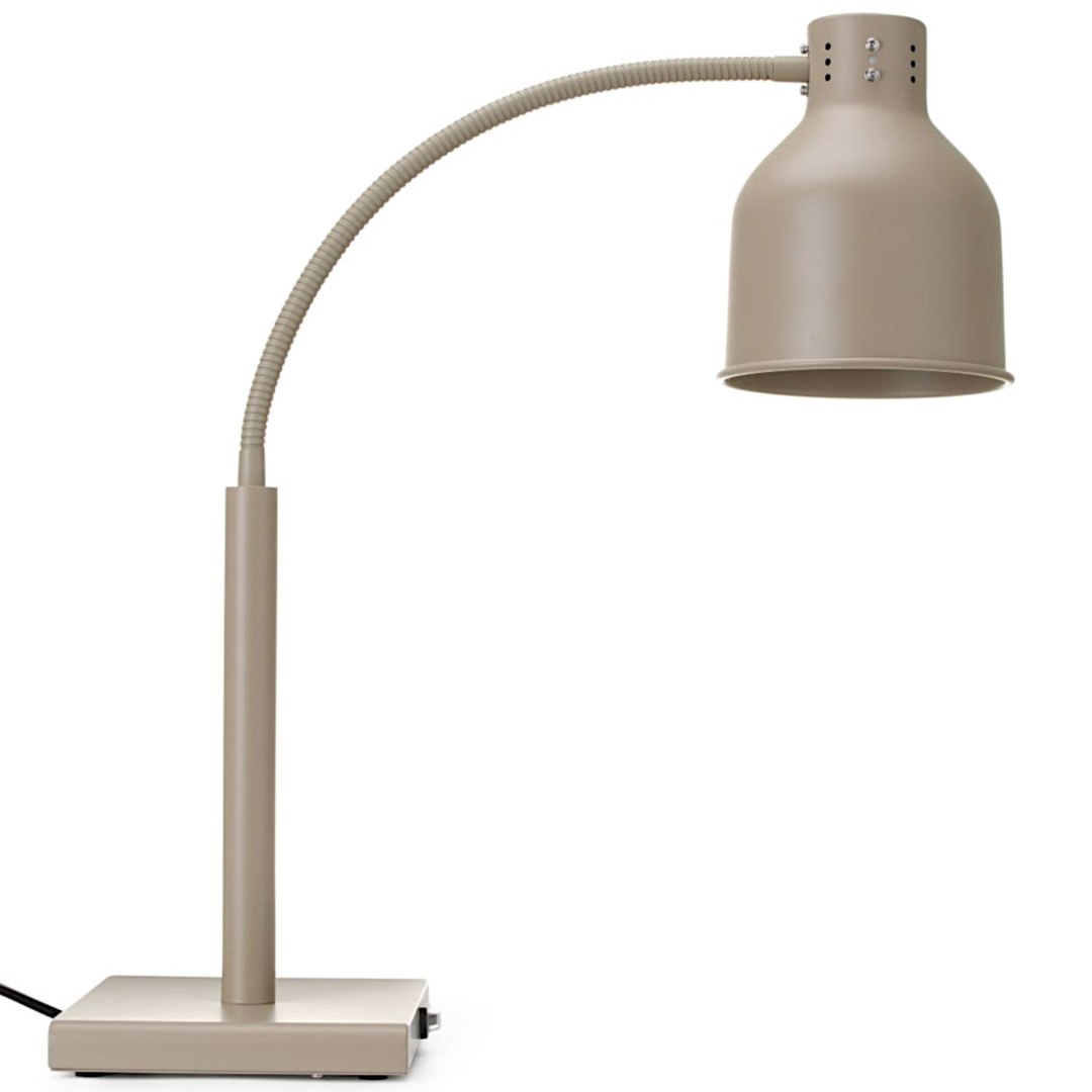 Lampa grzewcza stołowa do podgrzewania potraw giętka 250 W – beżowa Lampa grzewcza stołowa do podgrzewania potraw giętka 250 W – beżowa