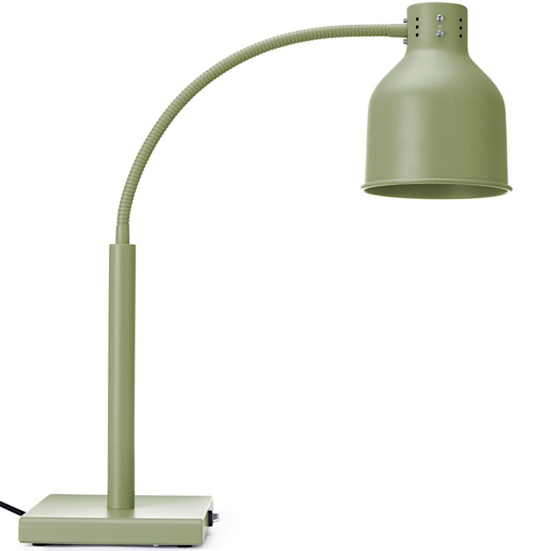 Lampa grzewcza stołowa do podgrzewania potraw giętka 250 W – zielona Lampa grzewcza stołowa do podgrzewania potraw giętka 250 W – zielona