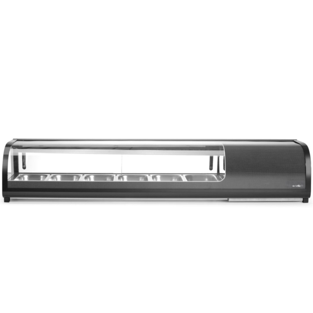 Witryna chłodnicza do sushi 6x GN 1/3 LED 0-12 C 190 W