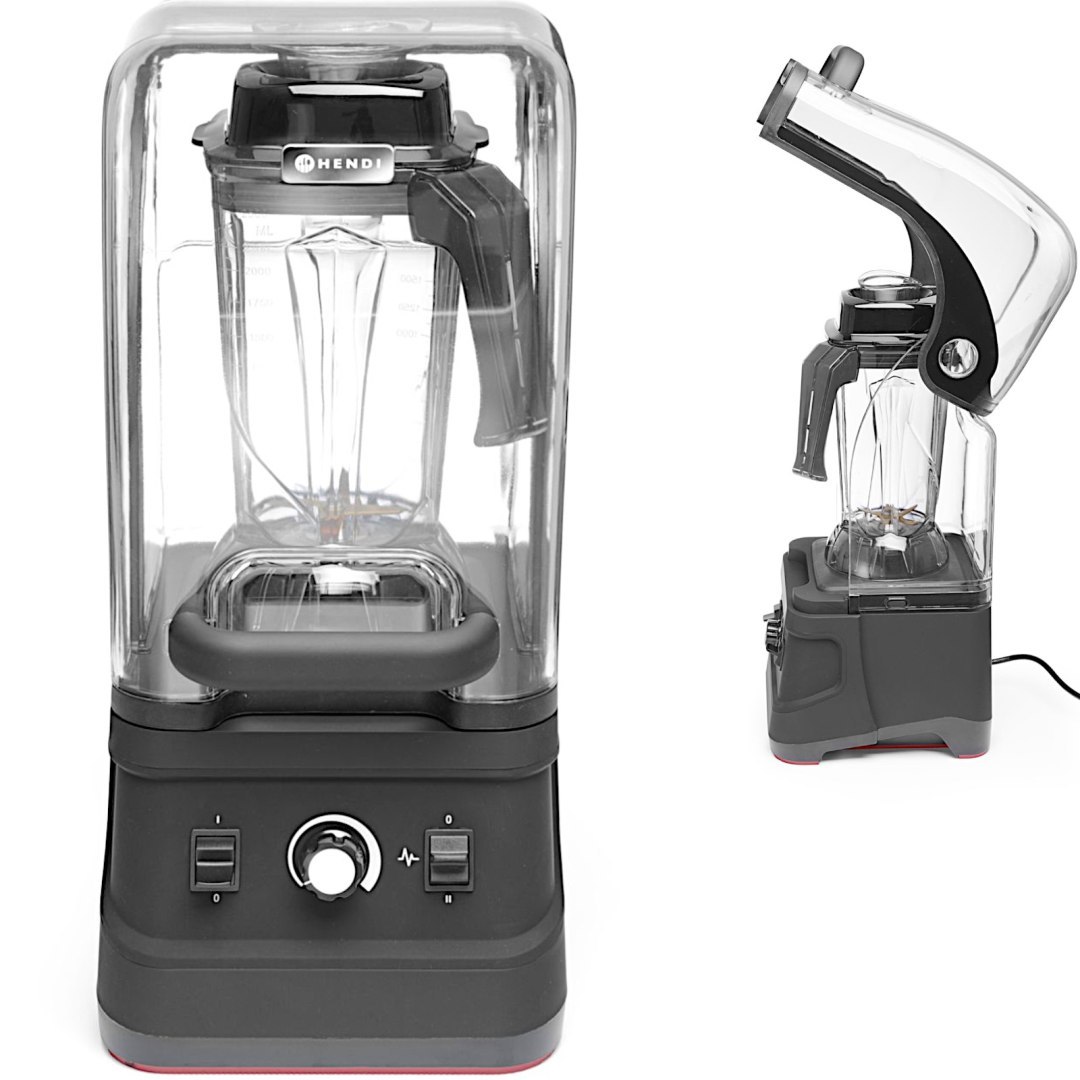 Blender barmański barowy z obudową wyciszającą dzbankiem BPA-free 2.5 l 1680 W Blender barmański barowy z obudową wyciszającą dzbankiem BPA-free 2.5 l 1680 W