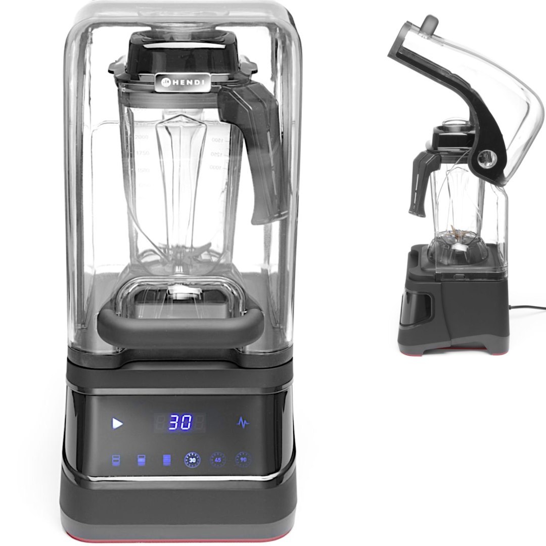 Blender barmański z dotykowym sterowaniem obudową wyciszającą kielichem BPA-free 2.5 l 1680 W Blender barmański z dotykowym sterowaniem obudową wyciszającą kielichem BPA-free 2.5 l 1680 W