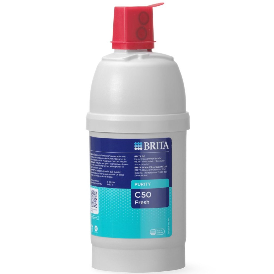 Filtr do wody węglowy 3 etapowy Brita Purity C50 60 l/h Filtr do wody węglowy 3 etapowy Brita Purity C50 60 l/h