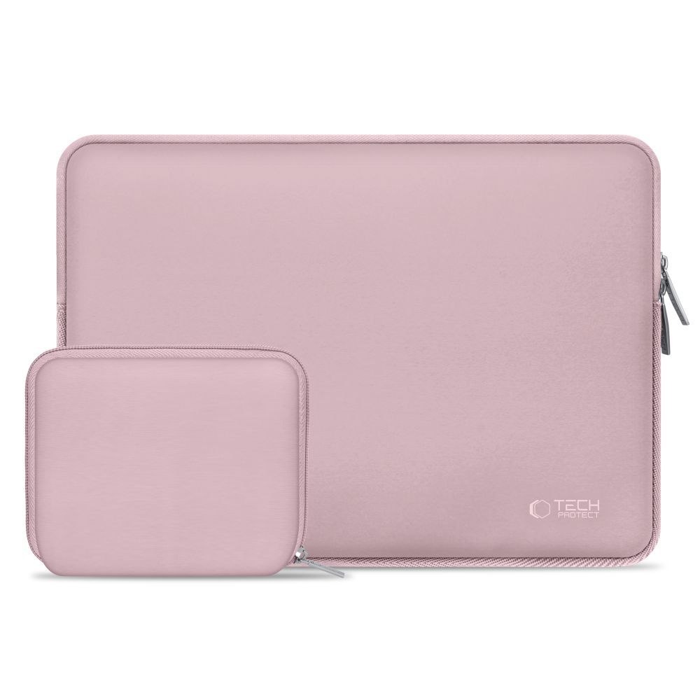 Torba pokrowiec Neoslim na laptopa 15-16” + etui na akcesoria – różowy