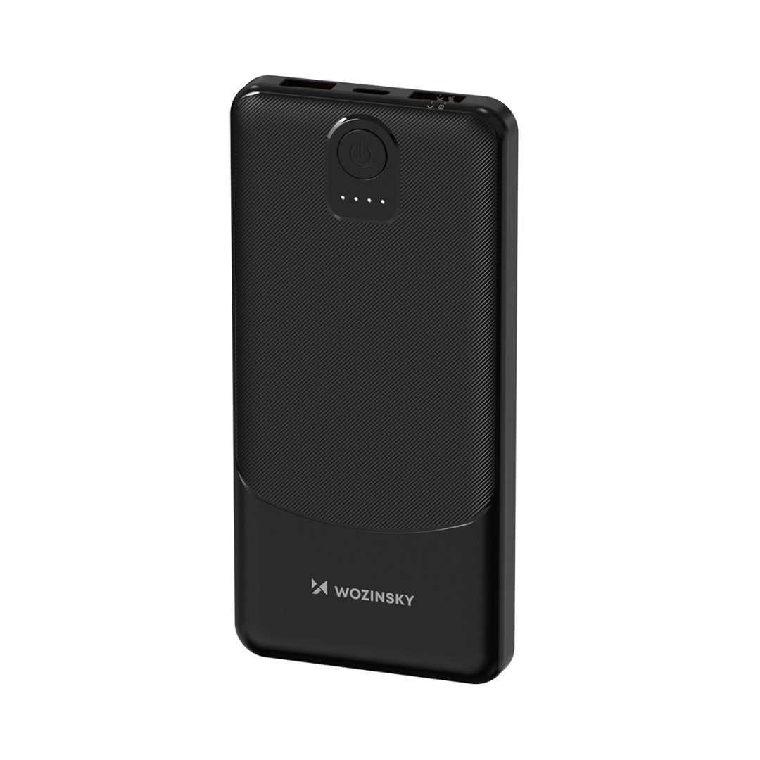 Powerbank Wpower WPBBK-2 10000mAh USB-A USB-C – czarny