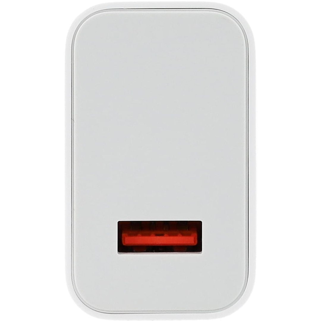 Ładowarka sieciowa USB-A 33W z kablem USB-C – biała