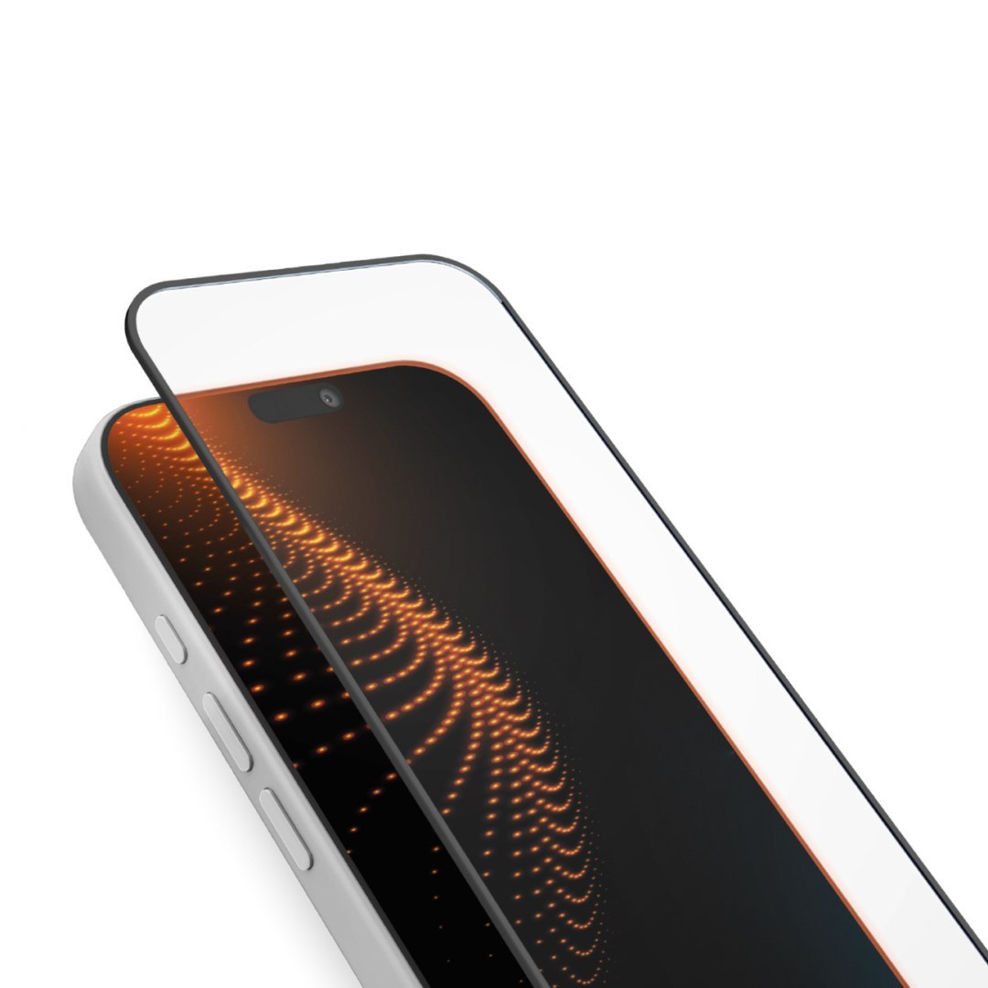 Szkło ochronne z aplikatorem na iPhone 17 / iPhone 16 Pro z technologią D3O Szkło ochronne z aplikatorem na iPhone 17 / iPhone 16 Pro z technologią D3O