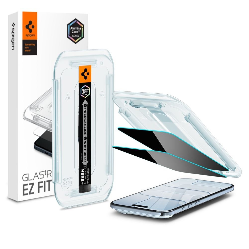 Szkło prywatyzujące z aplikatorem na iPhone 17 Air Glas.TR EZ Fit – 2 szt.