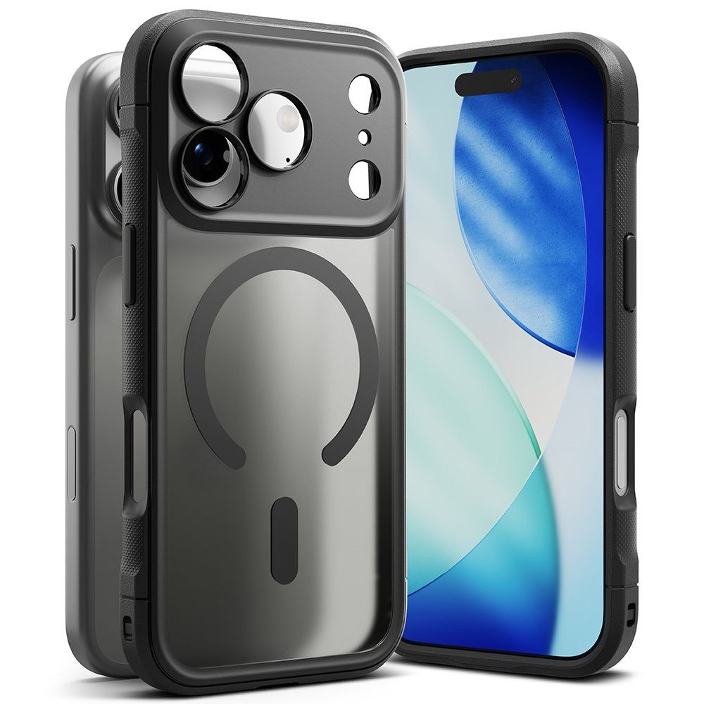 Etui plecki case na iPhone 17 Pro Fusion Bold Magnetic MagSafe – czarny mat Etui plecki case na iPhone 17 Pro Fusion Bold Magnetic MagSafe – czarny mat