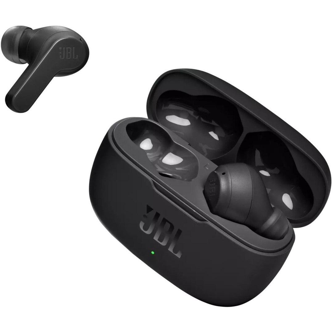 Słuchawki bezprzewodowe douszne JBL Wave 200 Bluetooth TWS – czarne