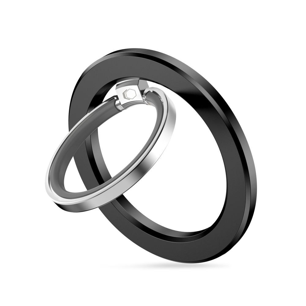 Uchwyt ring pierścień magnetyczny do smartfona na palec MagSafe – czarny