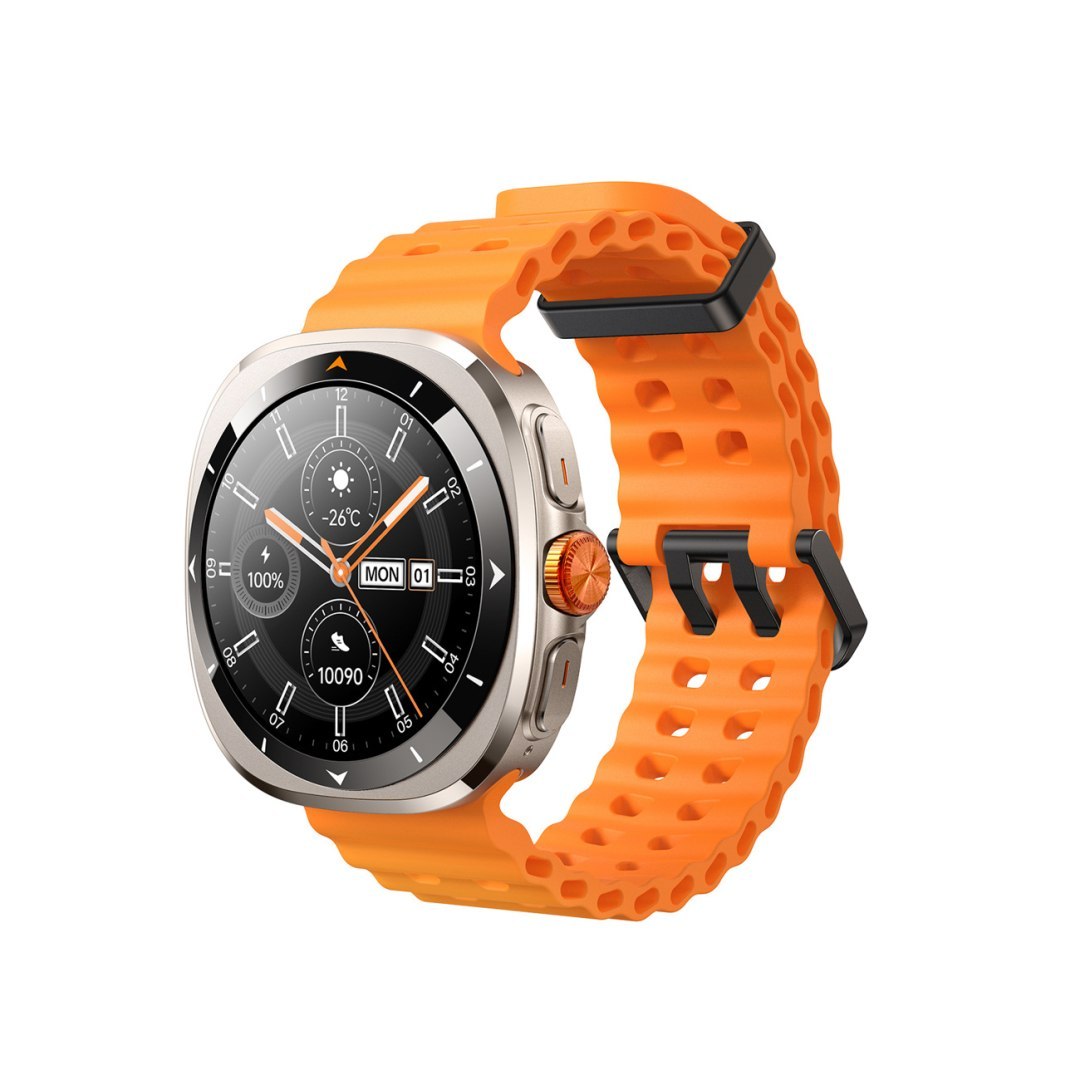 Smartwach sportowy z funkcją odbierania połączeń Venture Series JR-FV2 – pomarańczowy Smartwach sportowy z funkcją odbierania połączeń Venture Series JR-FV2 – pomarańczowy