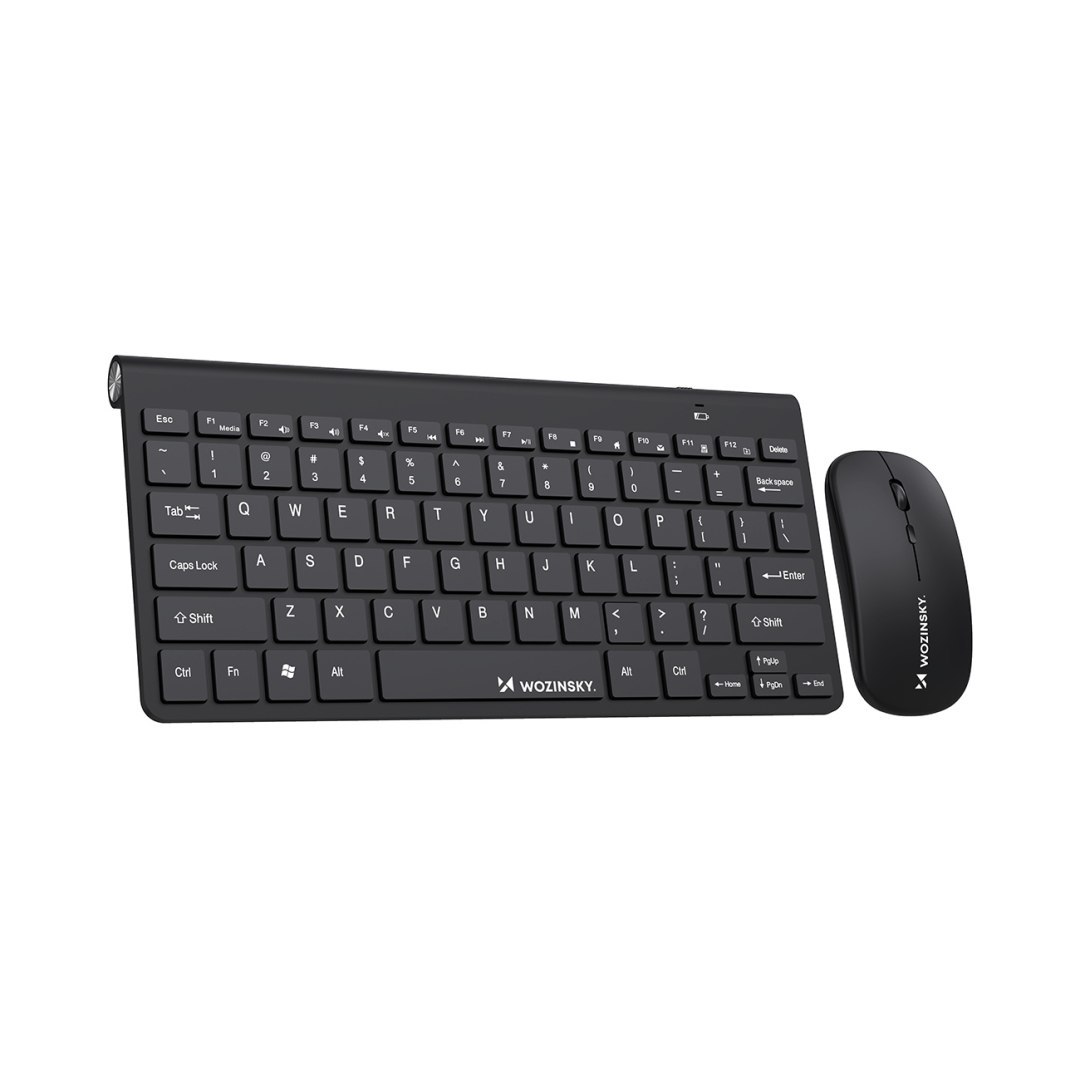 Zestaw klawiatura mysz bezprzewodowa 2.4 GHz – czarny Zestaw klawiatura mysz bezprzewodowa 2.4 GHz – czarny