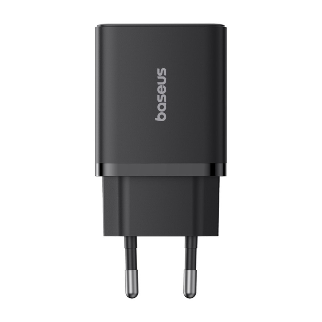 Ładowarka sieciowa USB-C USB-A Cube Pro 30W – czarna Ładowarka sieciowa USB-C USB-A Cube Pro 30W – czarna