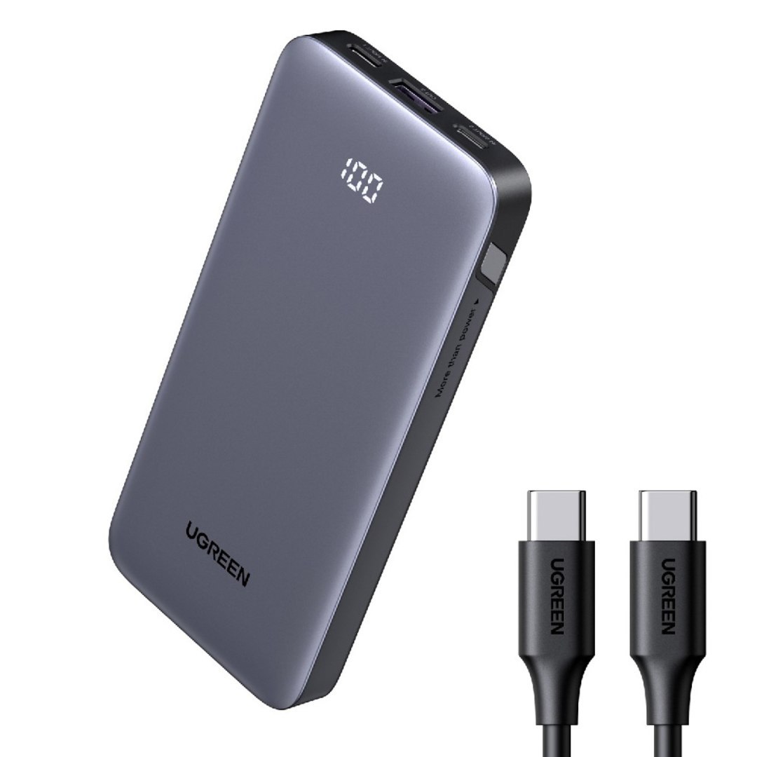 Powerbank 10000mAh USB-A USB-C Nexode 30W – szary Powerbank 10000mAh USB-A USB-C Nexode 30W – szary