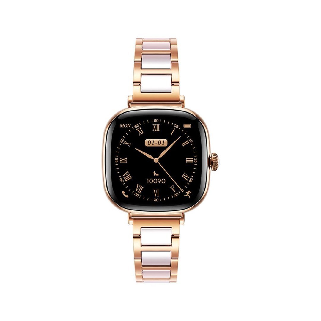 Smartwatch Starlight JR-FS1 z odbieraniem połączeń 2 paski – złoty Smartwatch Starlight JR-FS1 z odbieraniem połączeń 2 paski – złoty