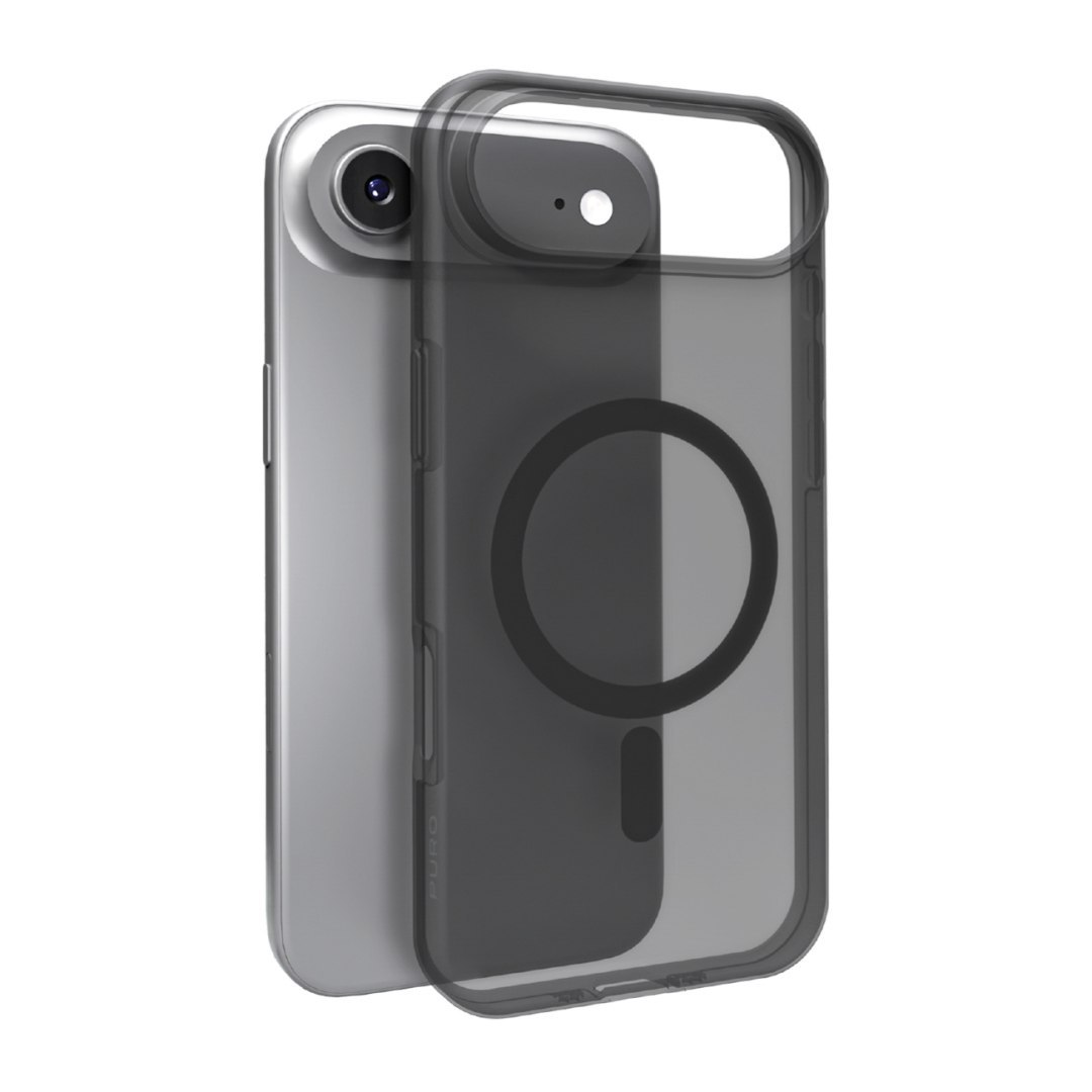 Etui silikonowe na iPhone 17 Air Daylight Magsafe – półprzezroczyste czarne Etui silikonowe na iPhone 17 Air Daylight Magsafe – półprzezroczyste czarne