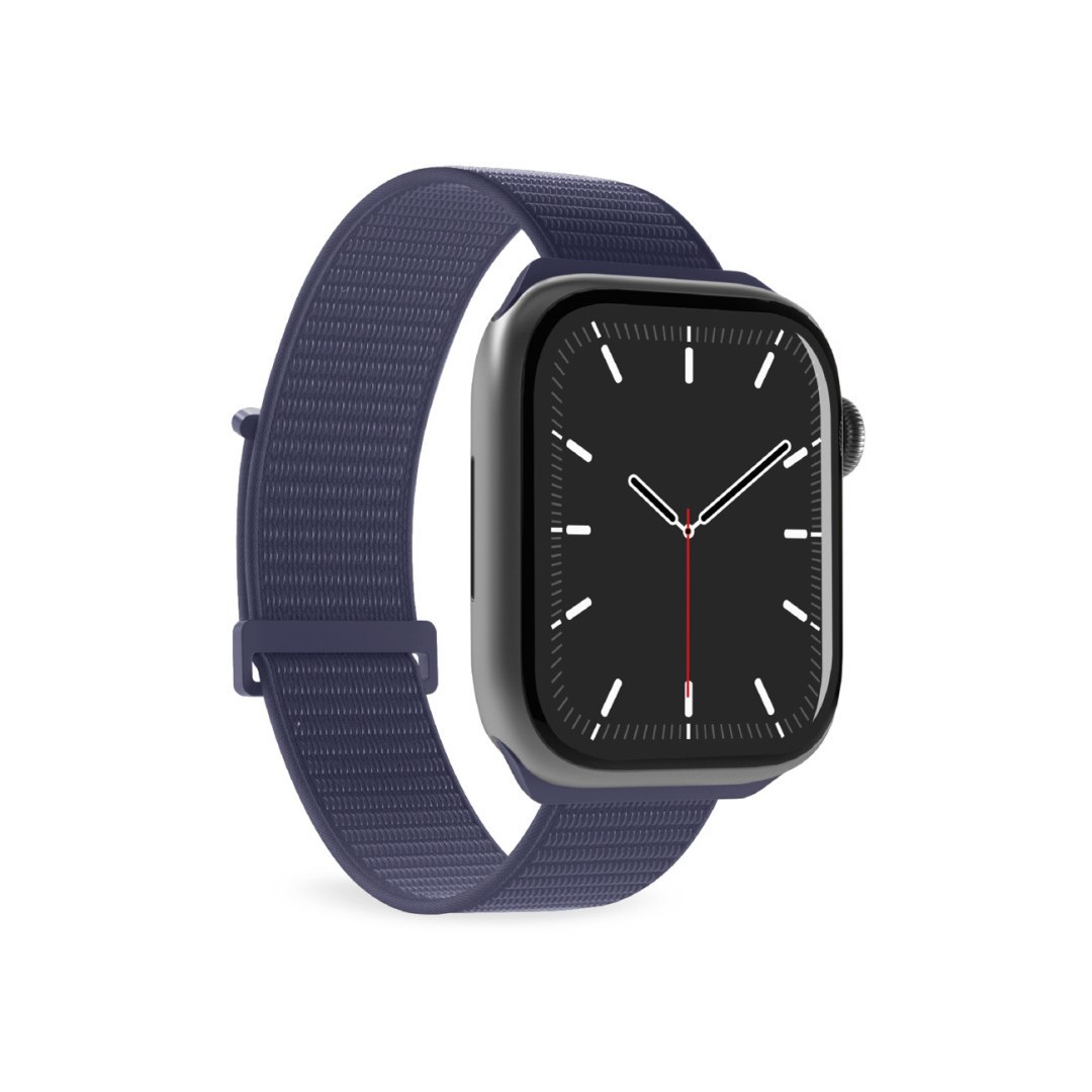 Pasek nylonowy na Apple Watch 44/45/46/49mm Sport – granatowy Pasek nylonowy na Apple Watch 44/45/46/49mm Sport – granatowy