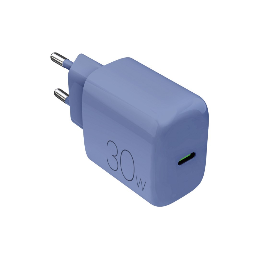Ładowarka sieciowa USB-C Pro Lite 30W – niebieska Ładowarka sieciowa USB-C Pro Lite 30W – niebieska