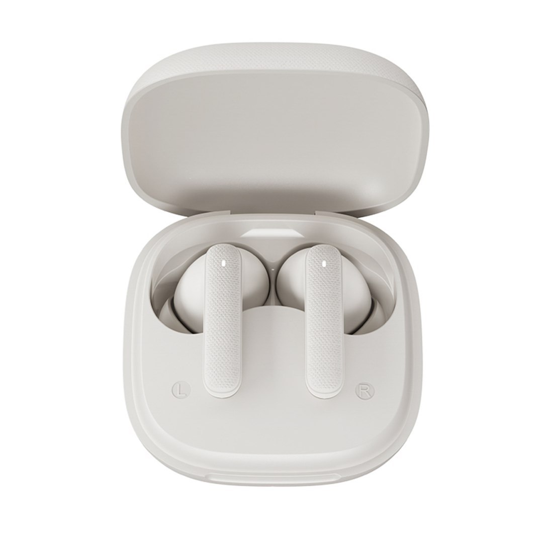 Słuchawki bezprzewodowe douszne Buds ENC SBC IPX4 Bluetooth – białe Słuchawki bezprzewodowe douszne Buds ENC SBC IPX4 Bluetooth – białe