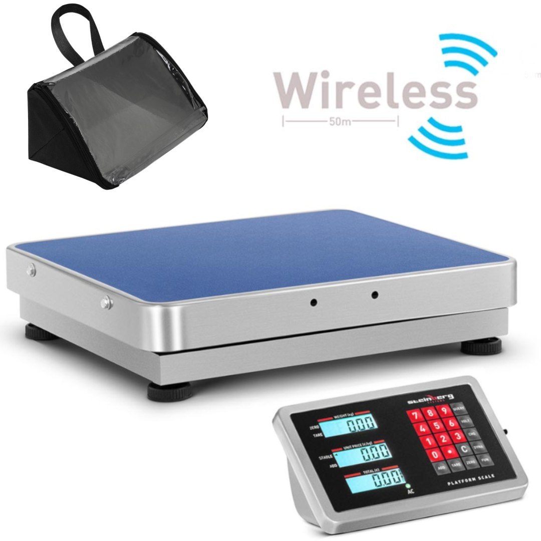 Waga platformowa bezprzewodowa WiFi 300 kg / 0,05 g Waga platformowa bezprzewodowa WiFi 300 kg / 0,05 g