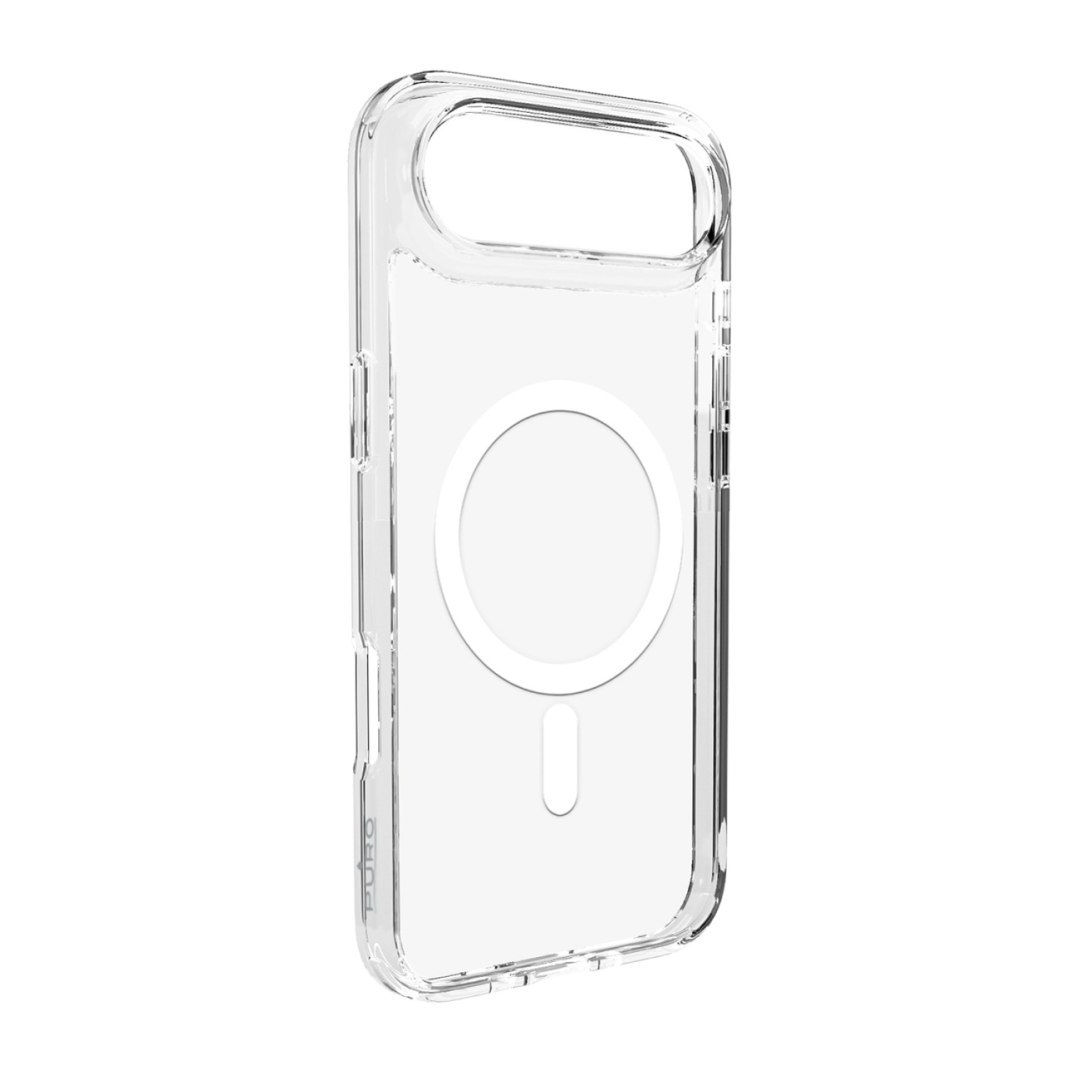 Etui plecki case na iPhone 17 Air TPU PC Lite Mag MagSafe – przezroczyste biały pierścień