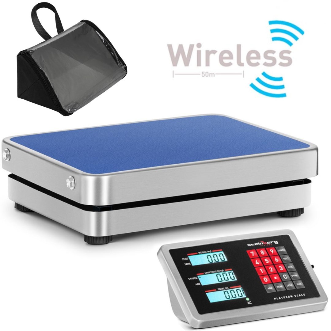 Waga platformowa bezprzewodowa WiFi 100 kg / 0,01 g Waga platformowa bezprzewodowa WiFi 100 kg / 0,01 g