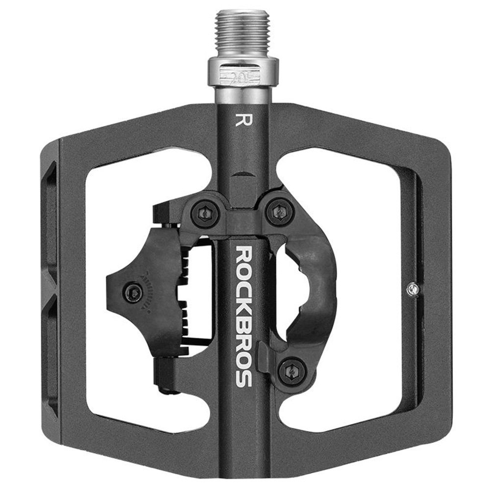Zestaw pedałów rowerowych MTB z zatrzaskami SPD Shimano – czarne