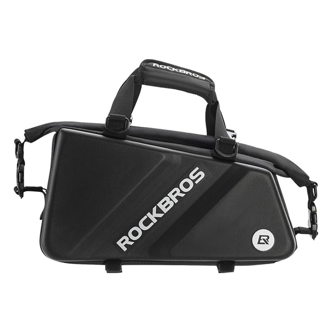 Torba sportowa i rowerowa mocowana na bagażnik 11.6l – czarna