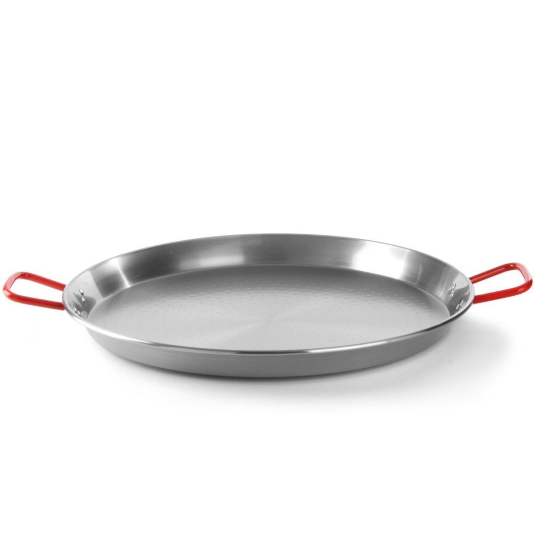 Patelnia do paelli okrągła stalowa z uchwytami śr. 550×100 mm
