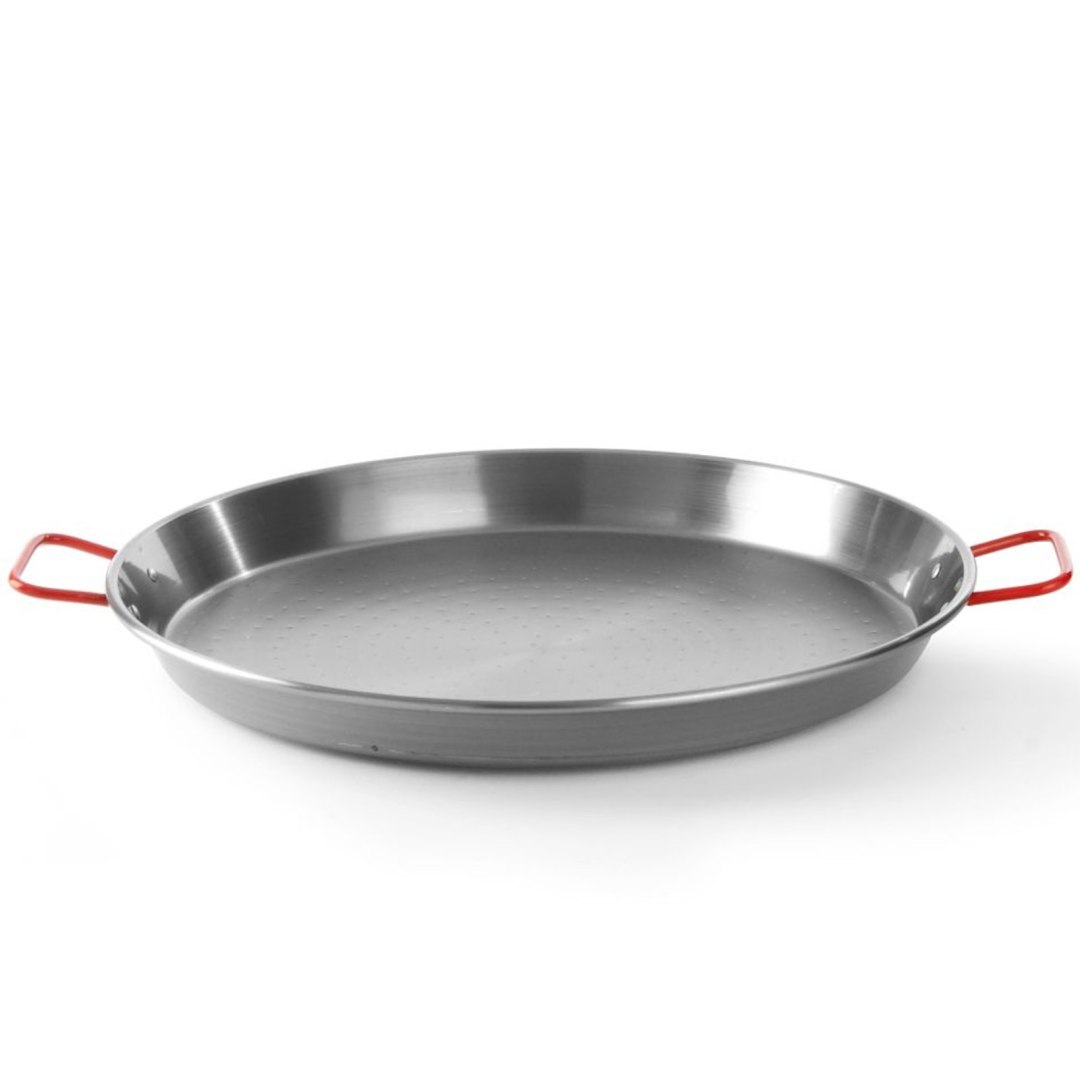 Patelnia do paelli okrągła stalowa z uchwytami śr. 300×110 mm