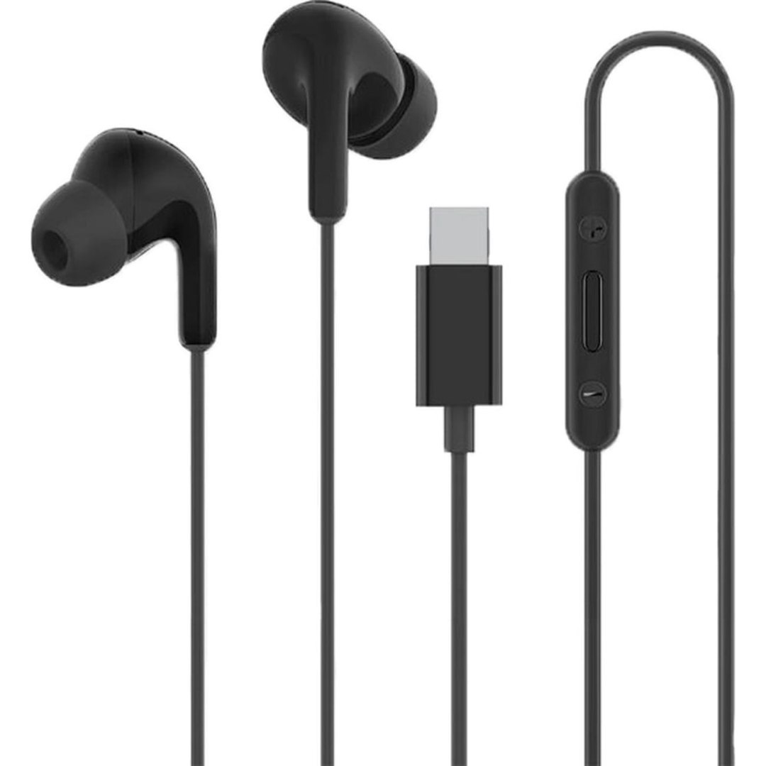 Słuchawki przewodowe douszne z pilotem Xiaomi BHR8930GL USB-C – czarne
