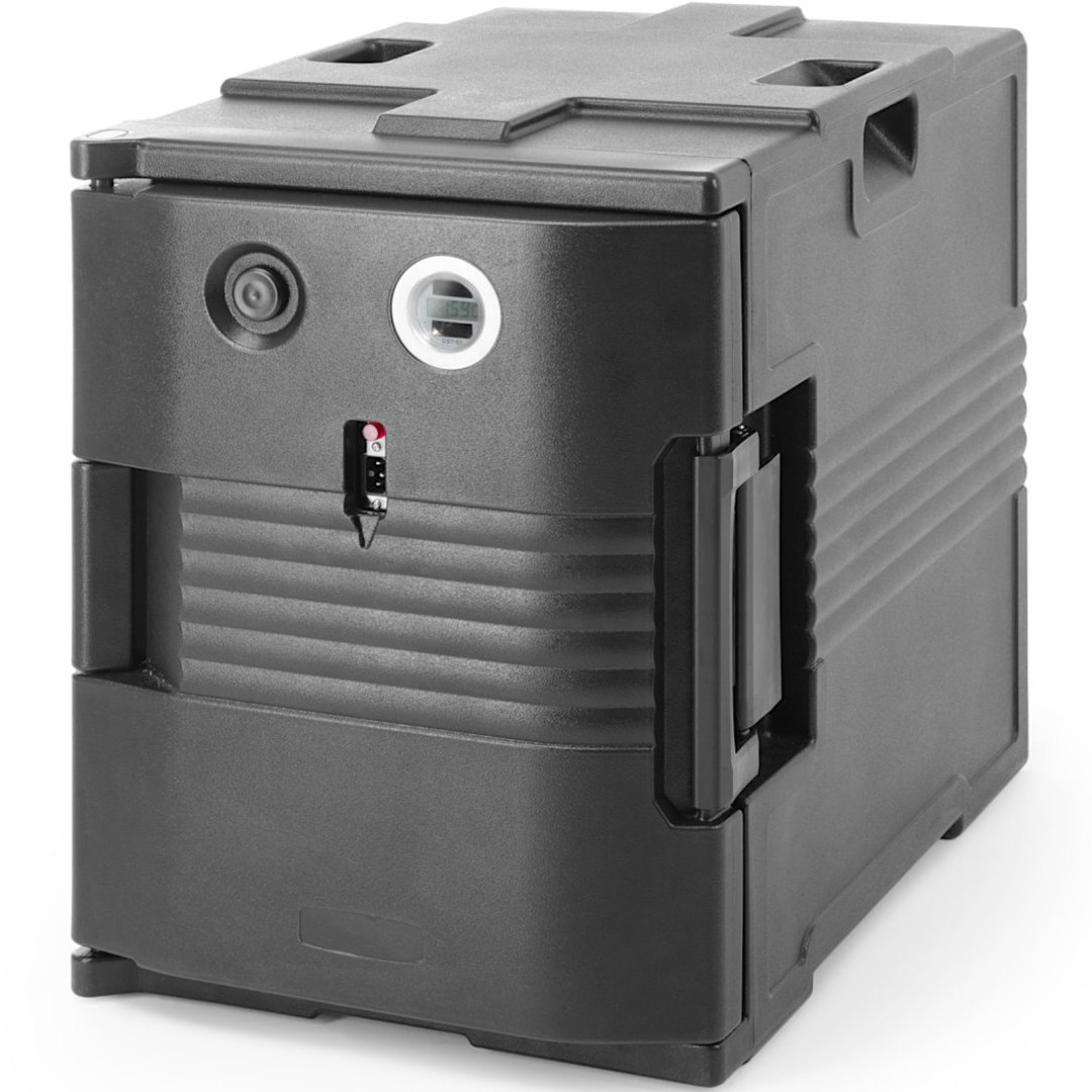 Pojemnik termoizolacyjny cateringowy z podgrzewaniem na pojemniki GN 1/1 200 W Pojemnik termoizolacyjny cateringowy z podgrzewaniem na pojemniki GN 1/1 200 W