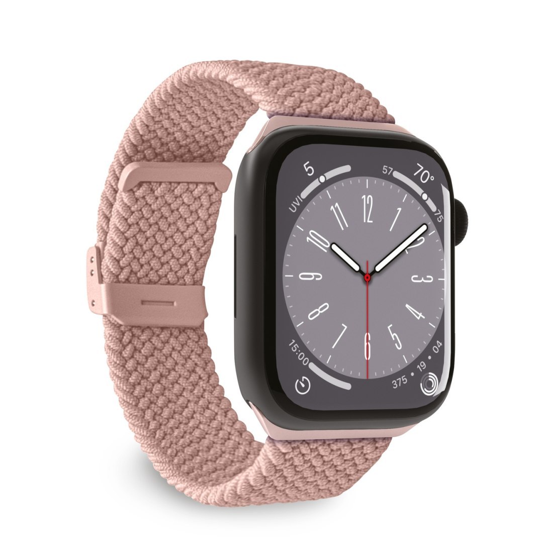 Pasek nylonowy do Apple Watch 38 40 41 mm Loop – różowy Pasek nylonowy do Apple Watch 38 40 41 mm Loop – różowy