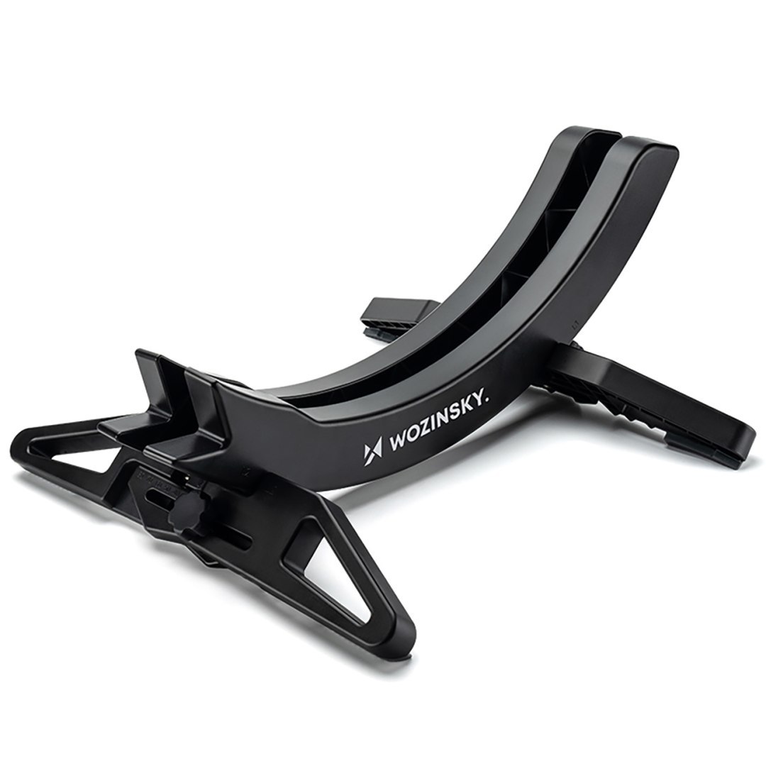 Stojak rowerowy serwisowy stabilny na koło roweru 3-8 cm – czarny Stojak rowerowy serwisowy stabilny na koło roweru 3-8 cm – czarny