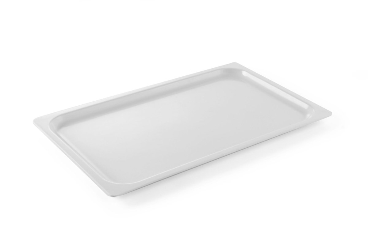 Taca do prezentacji dań i żywności 530x325mm GN 1/1 biała – Hendi 561607