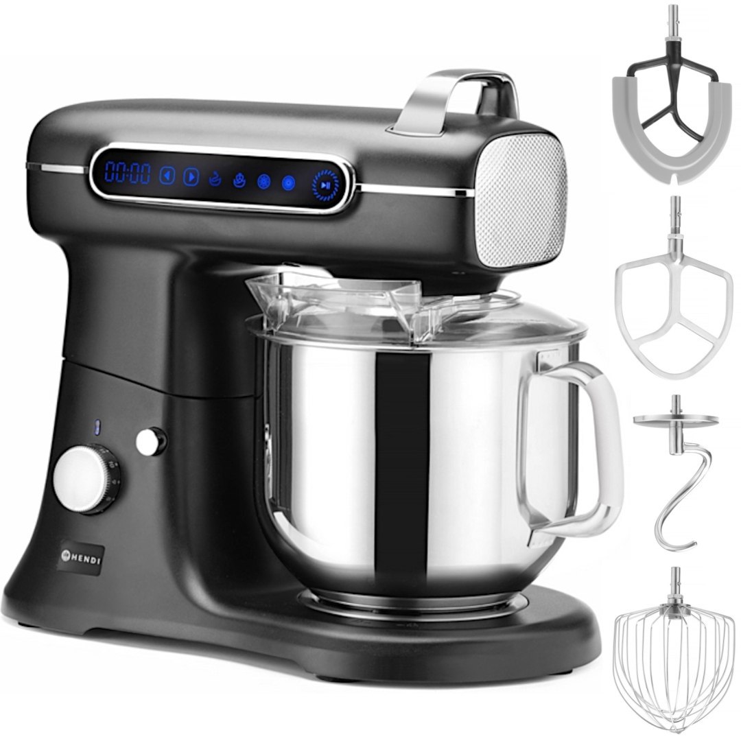 Mikser planetarny cukierniczy Blackbolt 7 l 1500 W czarny – Hendi 221570 Mikser planetarny cukierniczy Blackbolt 7 l 1500 W czarny – Hendi 221570