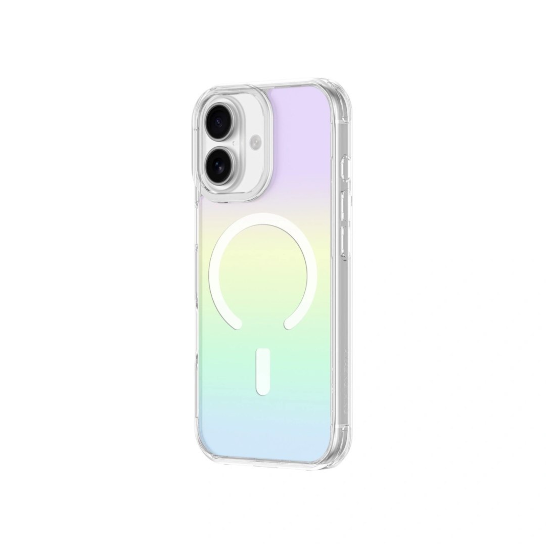 Etui case na iPhone 17 Minimal Mag MagSafe – tęczowe