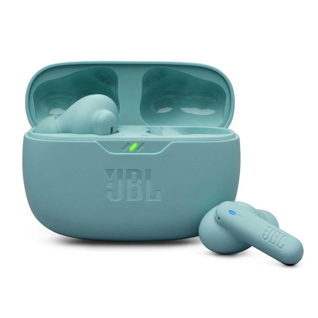 Słuchawki bezprzewodowe douszne JBL Wave Beam 2 TWS Bluetooth – niebieskie