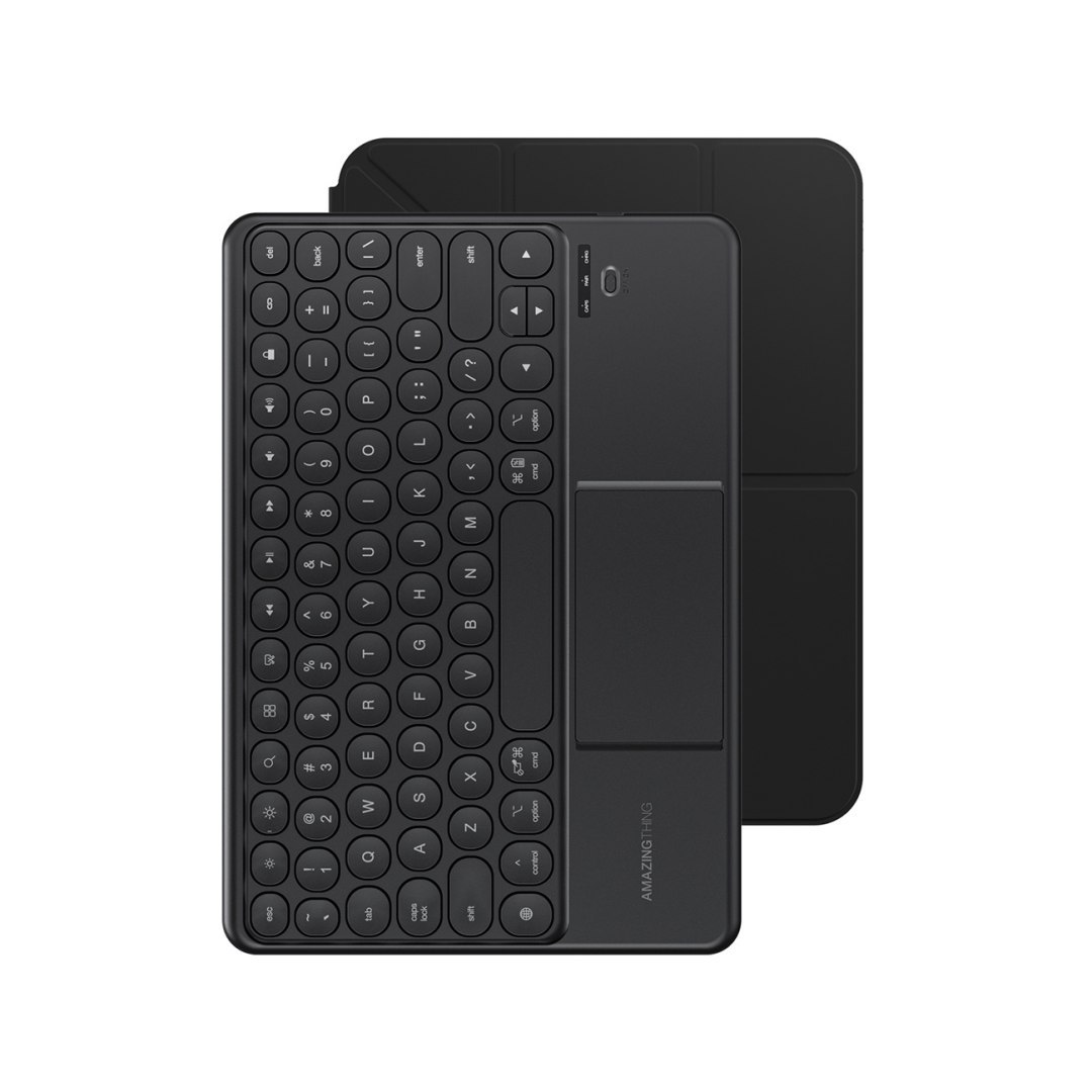 Etui pokrowiec z klawiaturą touchpadem na iPad Air M3 11” – czarne