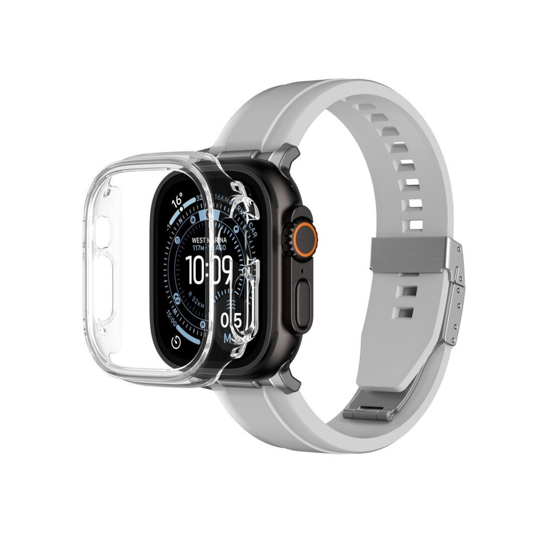 Etui ochronne na Apple Watch UItra 3 49 mm Minimal – przezroczyste Etui ochronne na Apple Watch UItra 3 49 mm Minimal – przezroczyste