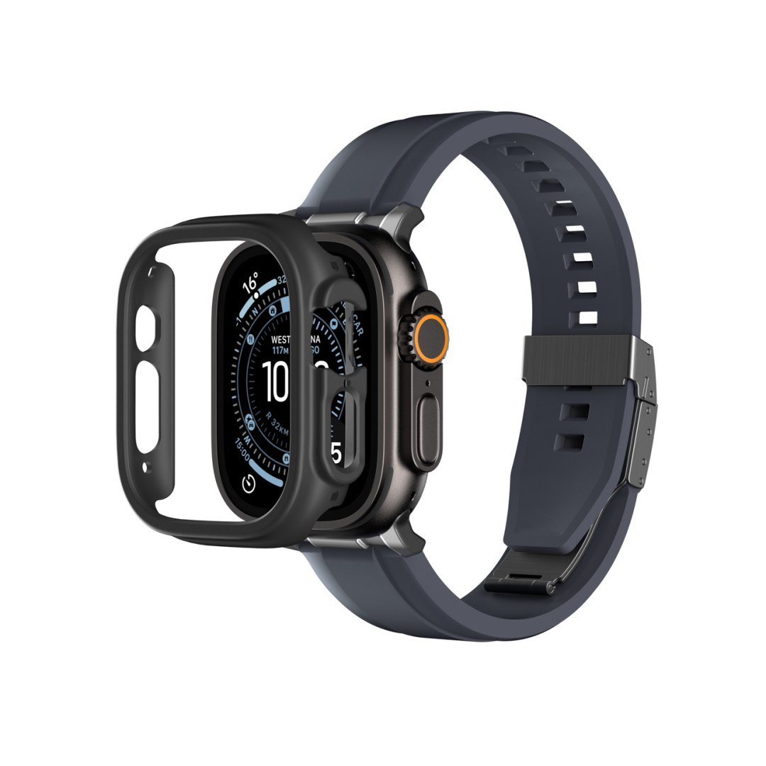 Etui ochronne na Apple Watch UItra 3 49 mm Minimal – czarne