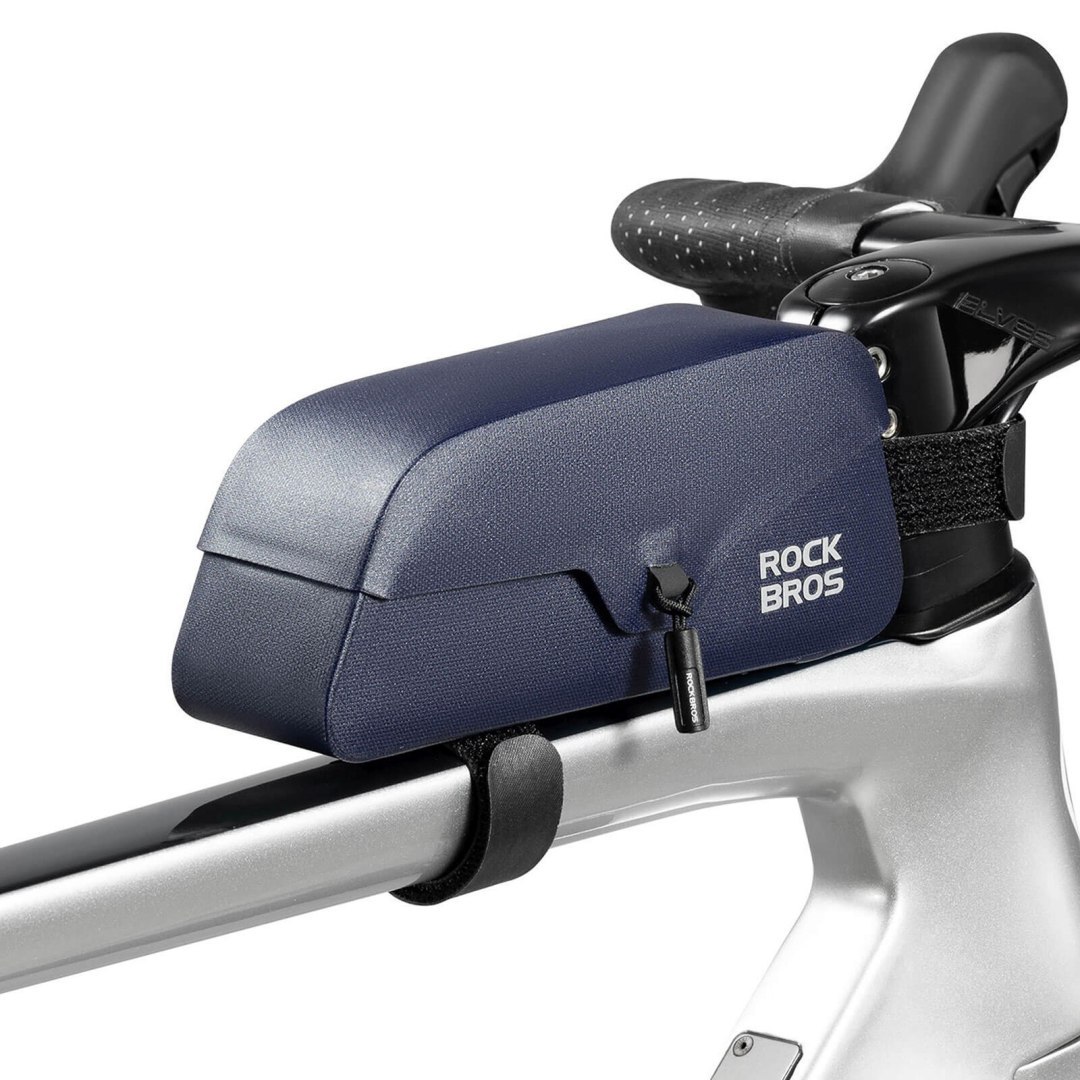 Torba rowerowa na ramę wodoodporna z magnetycznym zapięciem 0.9L – niebieska Torba rowerowa na ramę wodoodporna z magnetycznym zapięciem 0.9L – niebieska