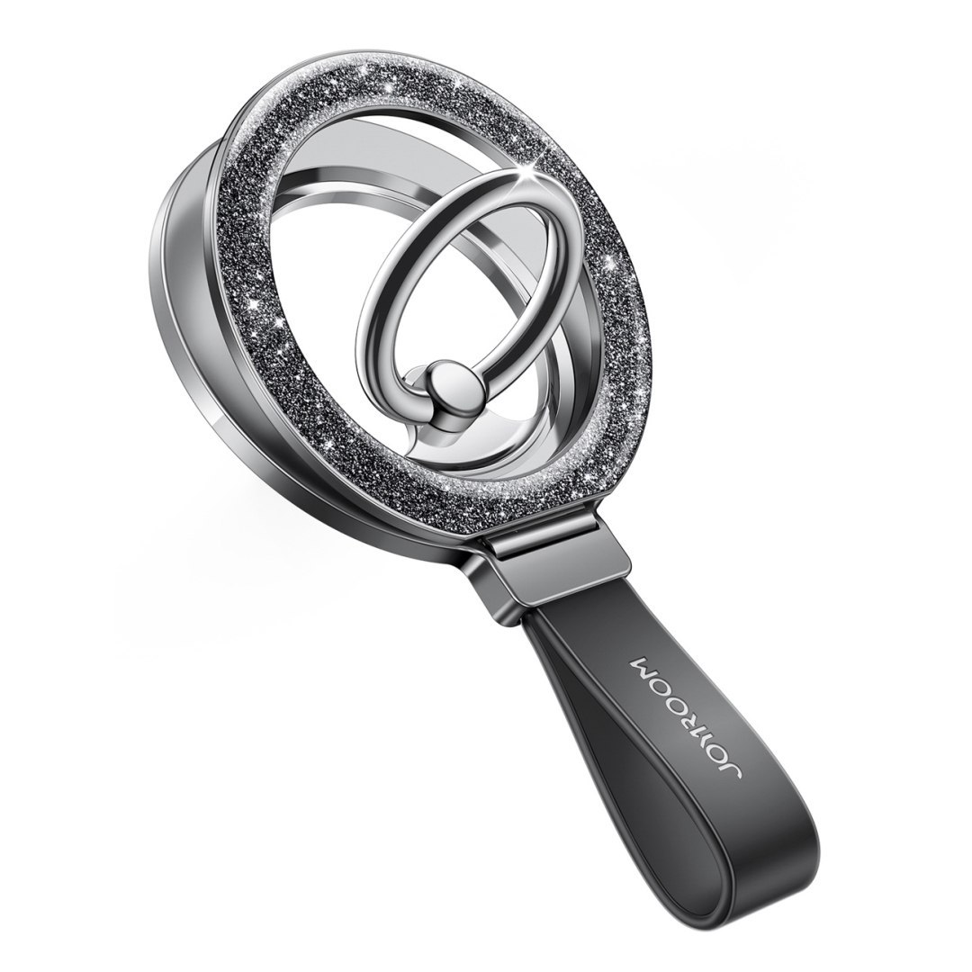 Uchwyt ring magnetyczny do telefonu – czarny