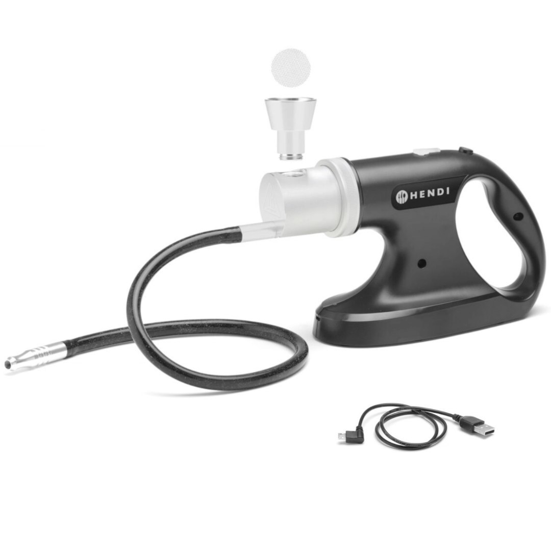 Pistolet wędzarniczy generator dymu 3 prędkości – Hendi 199640 Pistolet wędzarniczy generator dymu 3 prędkości – Hendi 199640