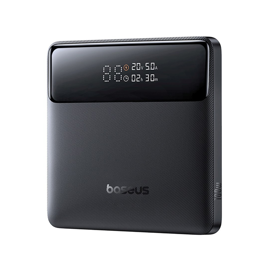 Powerbank z wyświetlaczem Blade H1 20000mAh USB-A USB-C 100W – czarny