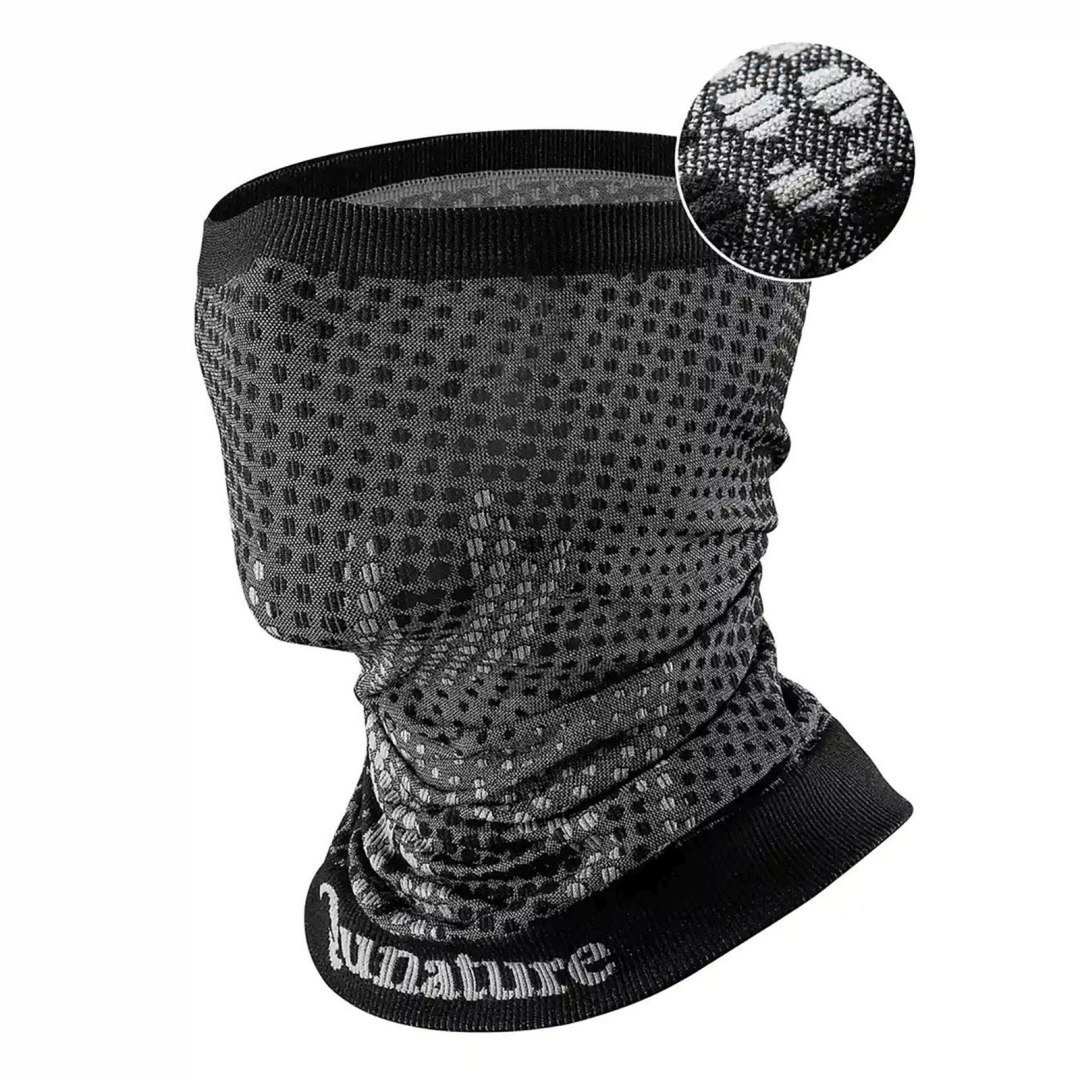 Komin narciarski bandana sportowa wielofunkcyjna rozmiar uniwersalny – czarny Komin narciarski bandana sportowa wielofunkcyjna rozmiar uniwersalny – czarny
