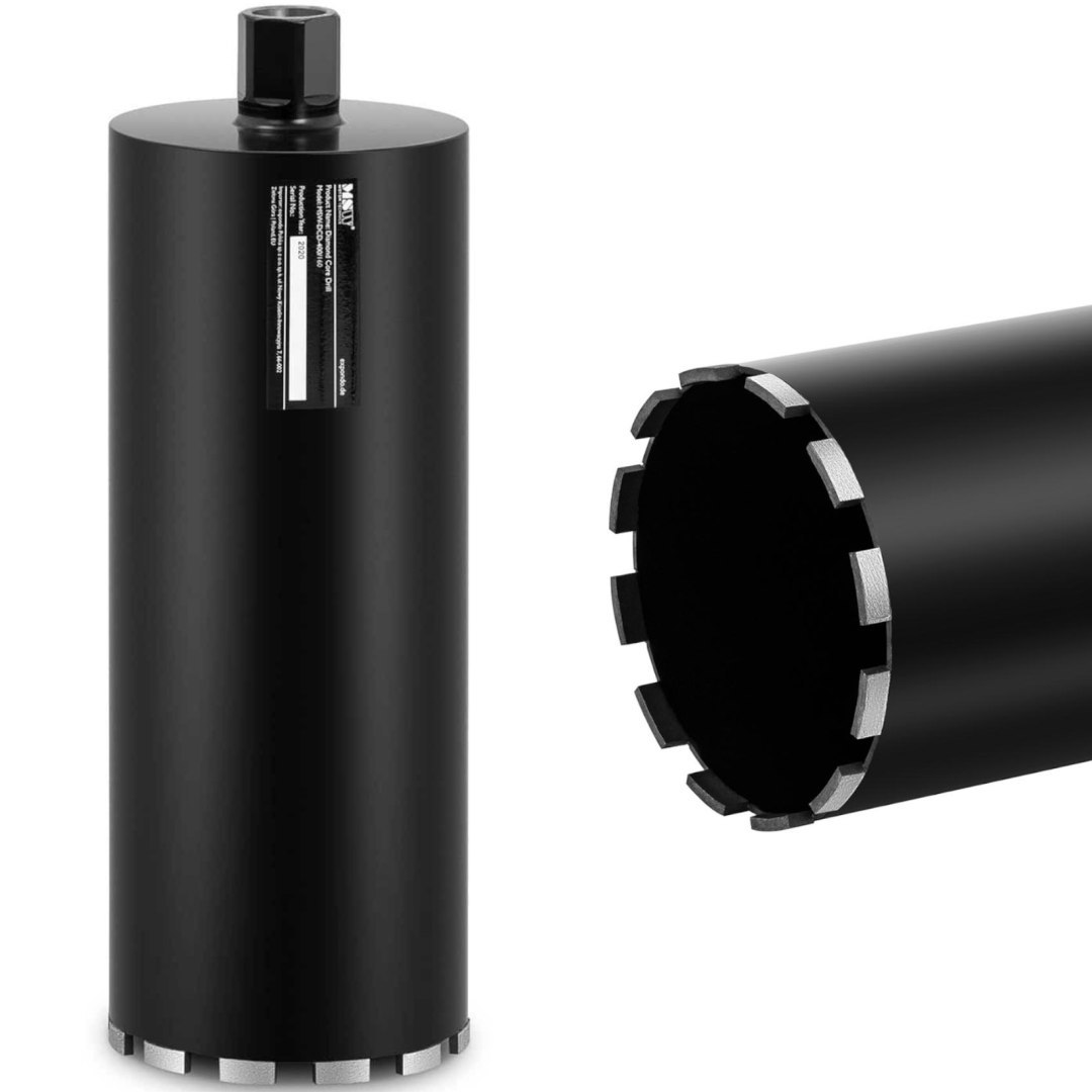Wiertło diamentowe koronowe do betonu kamienia 1 1/4” dł. 400 mm śr. 160 mm Wiertło diamentowe koronowe do betonu kamienia 1 1/4” dł. 400 mm śr. 160 mm